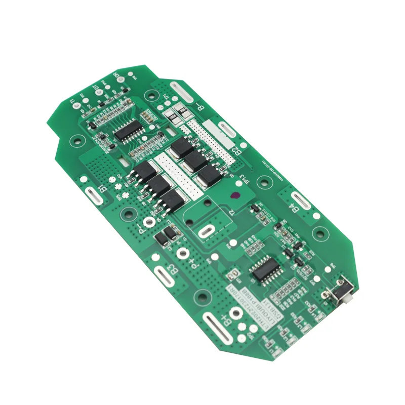 P108B 5*18650 akumulator obudowa z tworzywa sztucznego ładowania obwód ochronny płyty PCB dla RYOBI 18V 9Ah P103 BPL-1815/1820G/18151/1820 jeden +