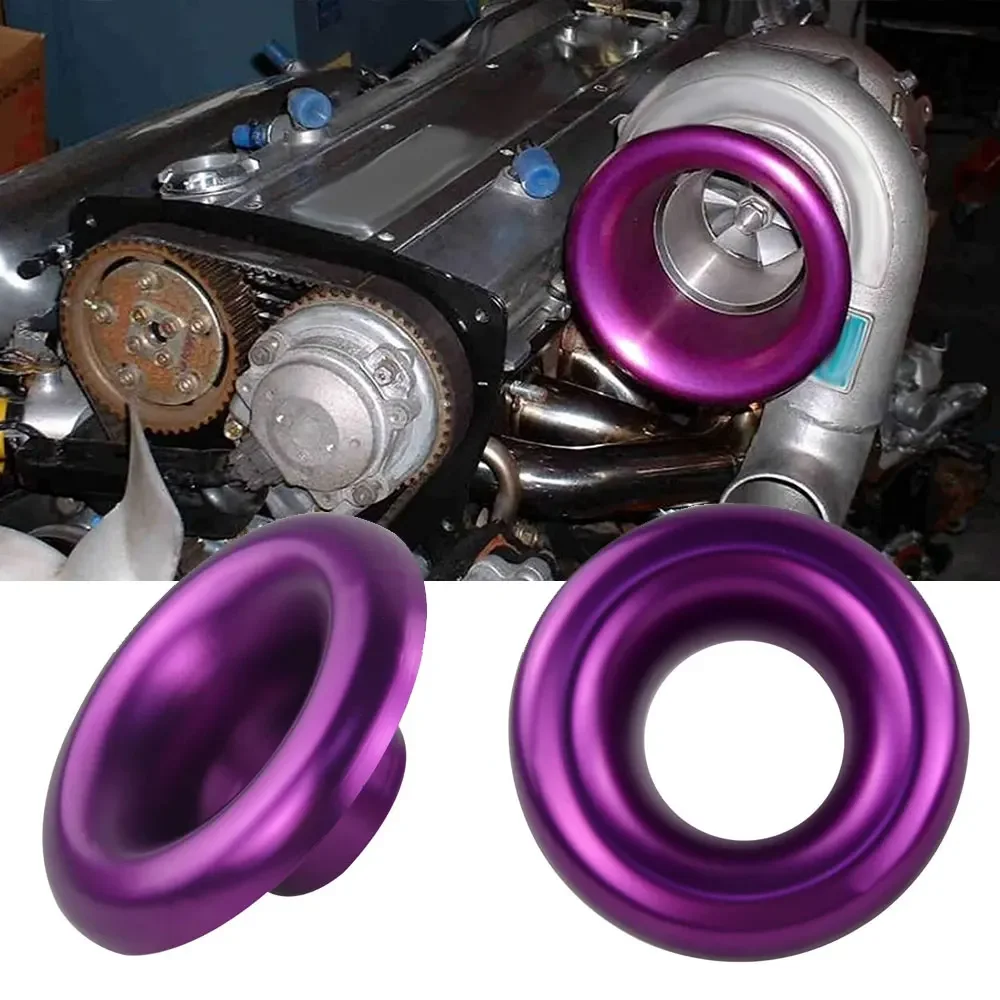 3 Inch Short Cold Air Intake Velocity Stack Kit Turbo Bellmouth Horn Inlet Adapter Silver Blue Red Black Car Turbo Mod Parts