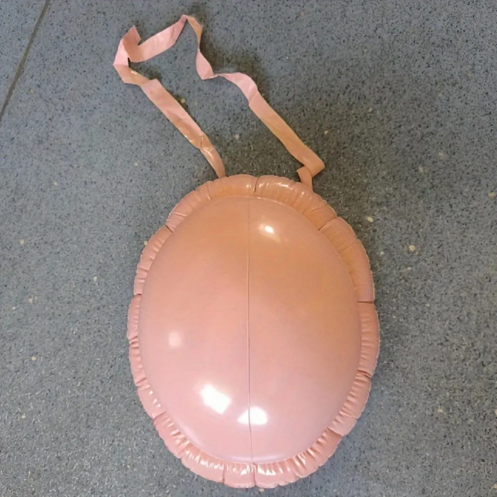 Tapis de ventre gonflable, accessoires de vêtements du père noël, accessoires de fête pour jeu de rôle de noël, tapis de ventre pour femmes enceintes, matériau en PVC