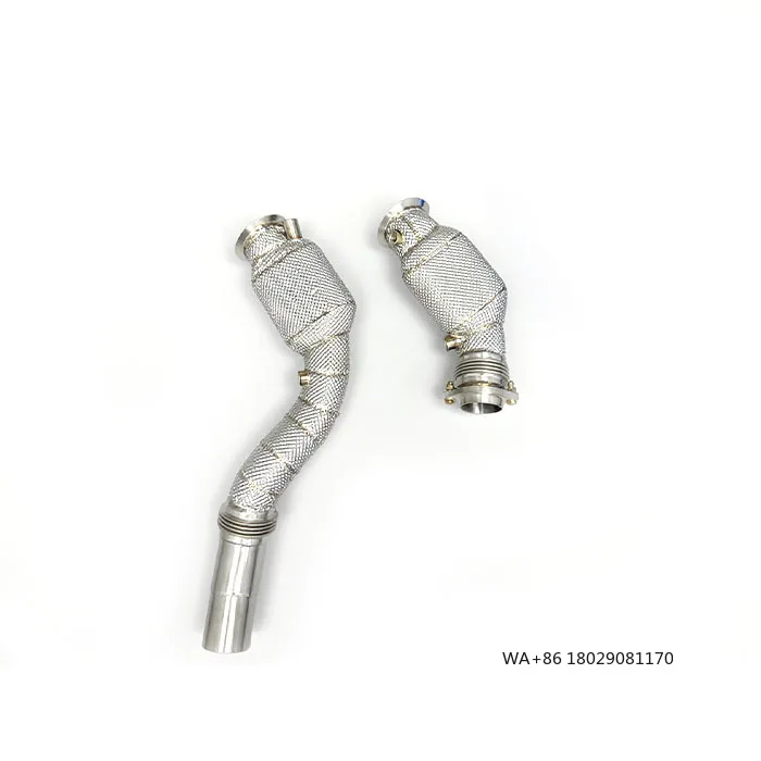 

SDO Performance Catalysis Straight Pipe Downpipe for M2 Competition M2C F87 3.0T 2018-2020 SS304 Cat 100/200/300cell New 1 Year