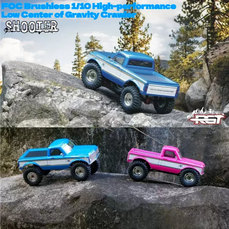 รถบังคับวิทยุ 1/10 RGT 136100PRO รถออฟโรด ขับเคลื่อนสี่ล้อ รุ่นปีนป่าย เหมาะสำหรับผู้ใหญ่และเด็ก
