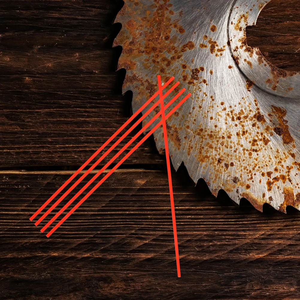 

10pcs Red Spray Can Extension Tubes Replacement For Lubricant Oil Cleaner Automotive Use Durable Pp Material Multi-Functional