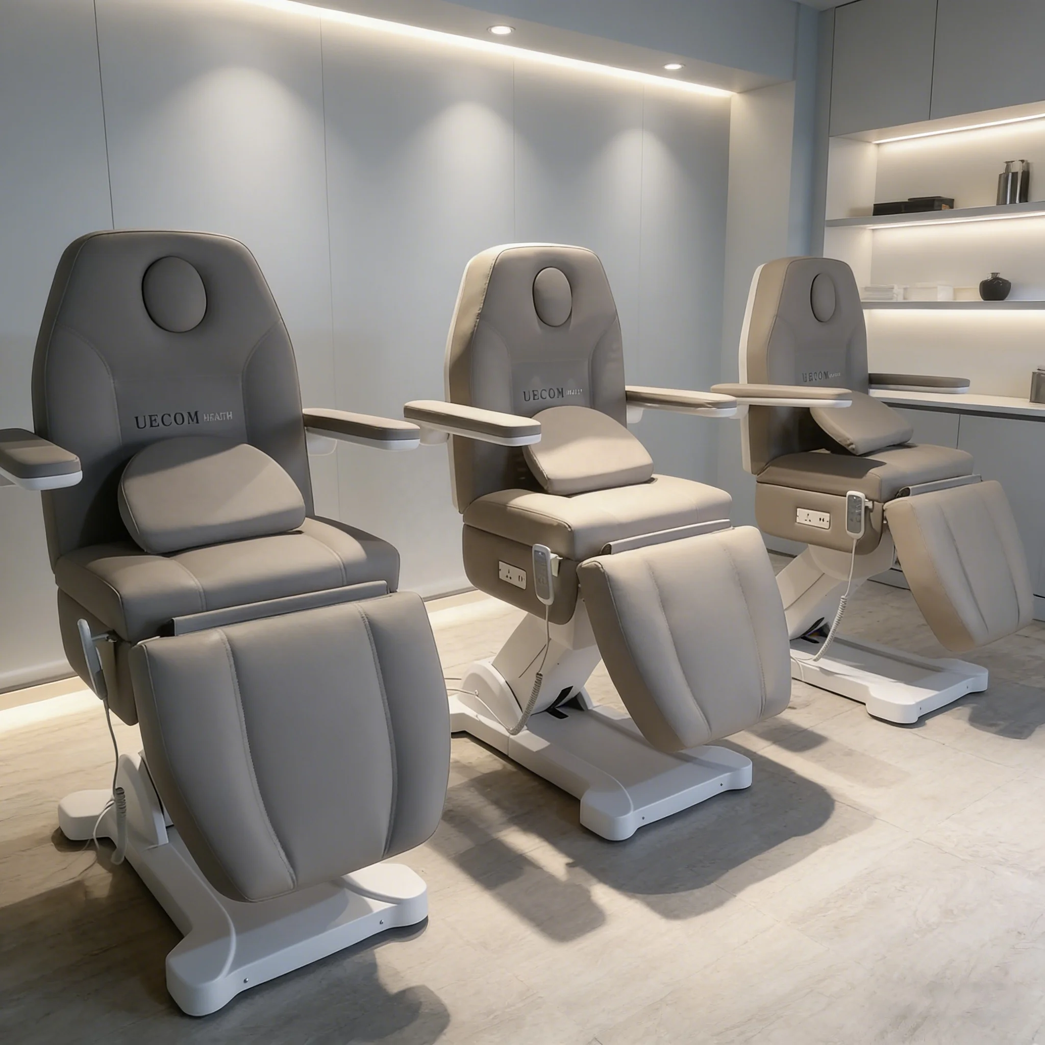Electric 3 4 Motor Podiatry Chair Medical Couch Table Treatment Beauty Chair Massage Facial Bed Massage Chair