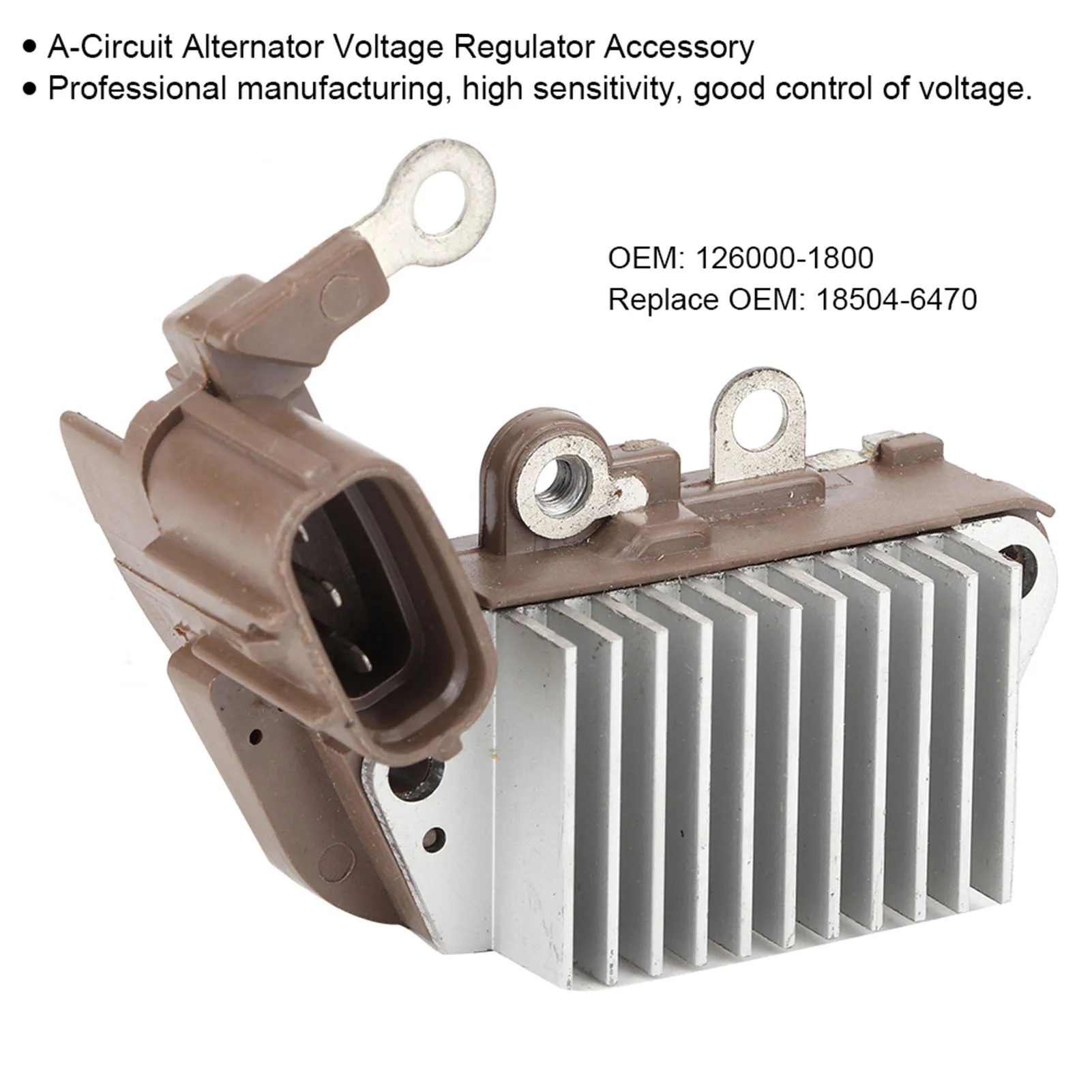 

Аксессуар для регулятора напряжения генератора переменного тока, 12‐14 В, 126000‐1800, регулятор переменного тока, регулятор цепи