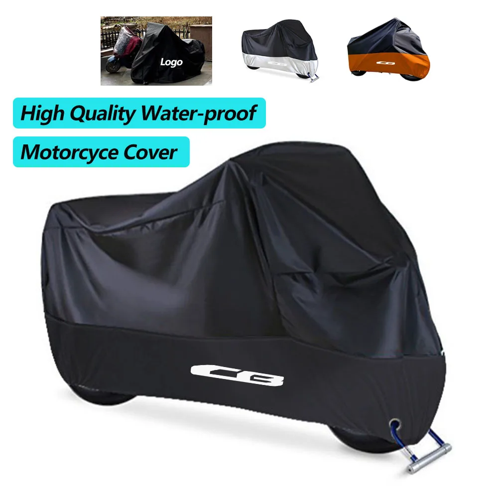 For Honda CB125R CB150R CB190R CB250R CB300R CB400 CB500R CB 500X 650R Water-Proof Motorcycle Cover Outdoor Protector Rain Cover