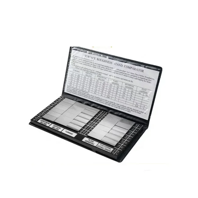 30Pcs Surface Roughness Gauge Comparator Set Surface Roughness Comparator Standards