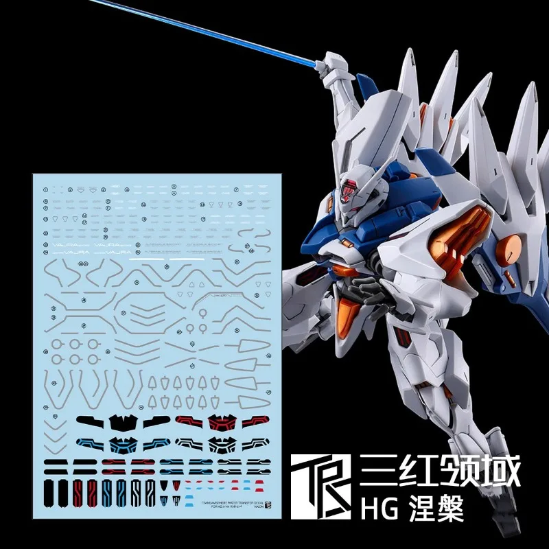 Водный декал TRANSAMSPHERE для HG 1/144 RVR‑01 NAION, высокоточная водная наклейка, аксессуары для модификации моделей своими руками.