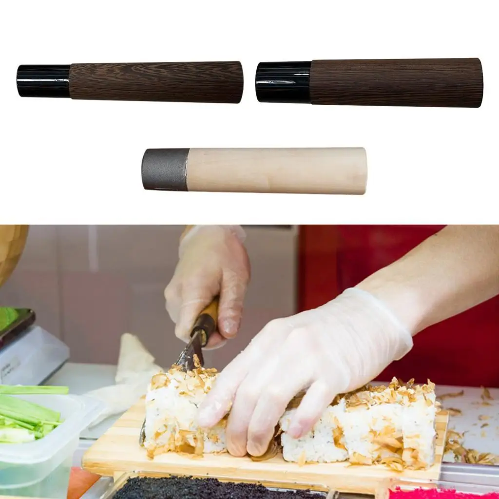 Japanese Knife Handle Wood Sashimi Knife Handle for Outdoor Restaurant Hotel