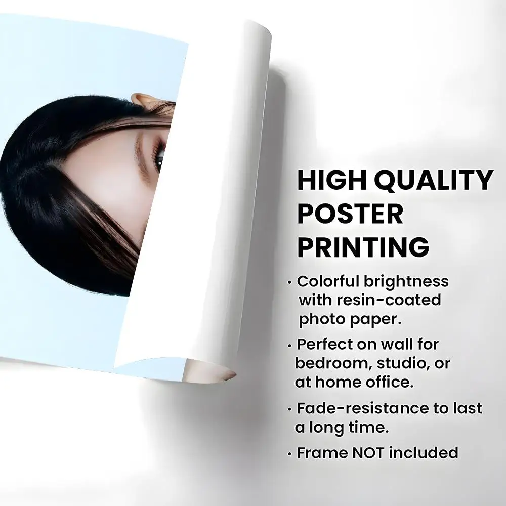 Idol Nayeon Poster Self-adhesive Art Waterproof Paper Sticker Coffee House Bar Room Wall Decor