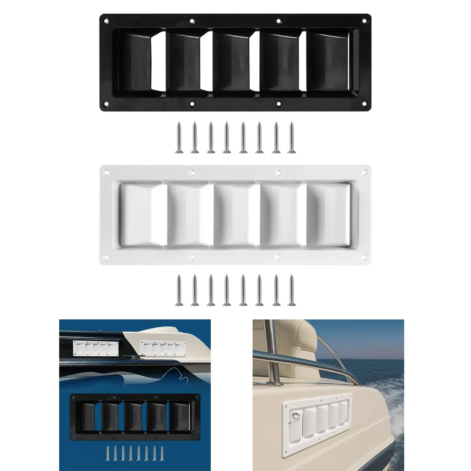 

Вентиляционная жалюзи для автодома, прямоугольная охлаждающая вентиляционная панель для дома на колесах, лодки, морской пехоты