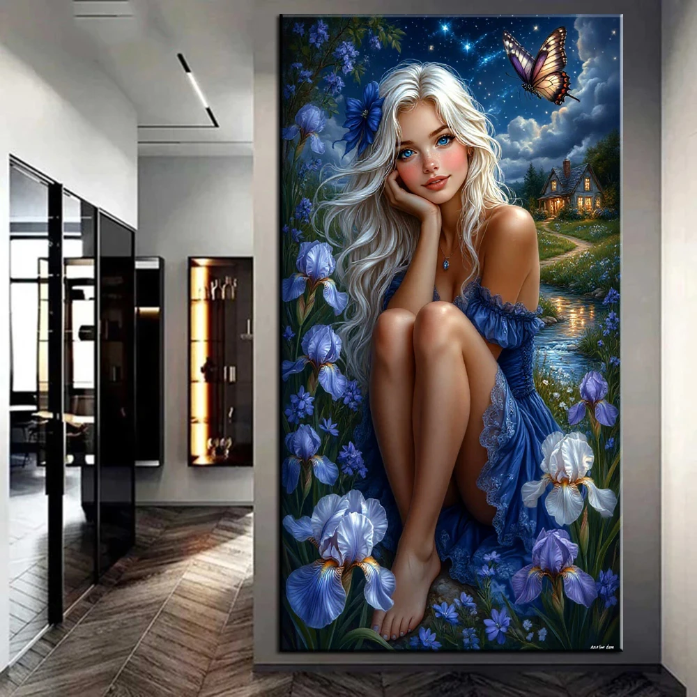 Rural Woman Beauty …