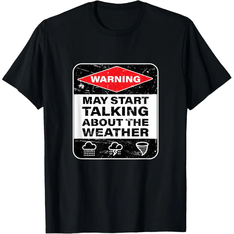 

Weather Warning Funny Raining Storms Meteorology T-Shirt