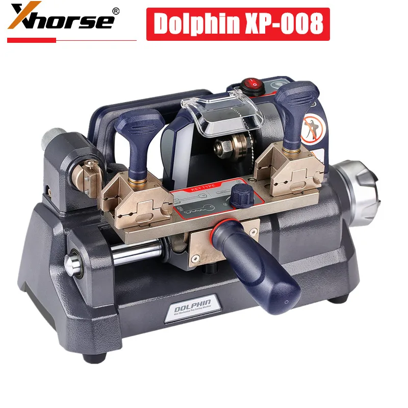 2024  New Xhorse Dolphin XP-008 XP008 Key Cutting Machine Mini Mechanical for Special Bit/ Double Bit Keys