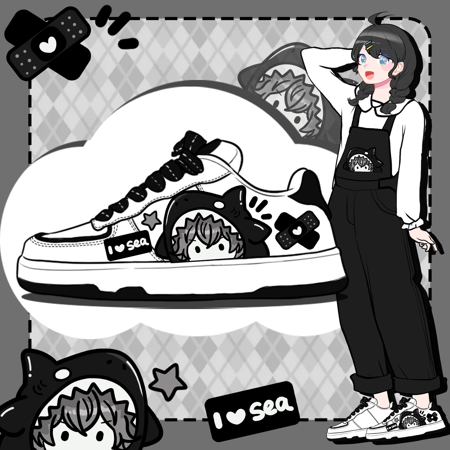 

Милые повседневные кроссовки на плоской подошве для девочек Amy And Michael, женские дышащие туфли для скейтборда, осень 2021, женские кроссовки