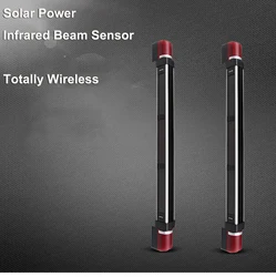 Solar Power Home Security Alarm System Motion Detector Windows Doors Warehouse Pir Pet IR 433mhz Wireless Infrared Beam Sensor