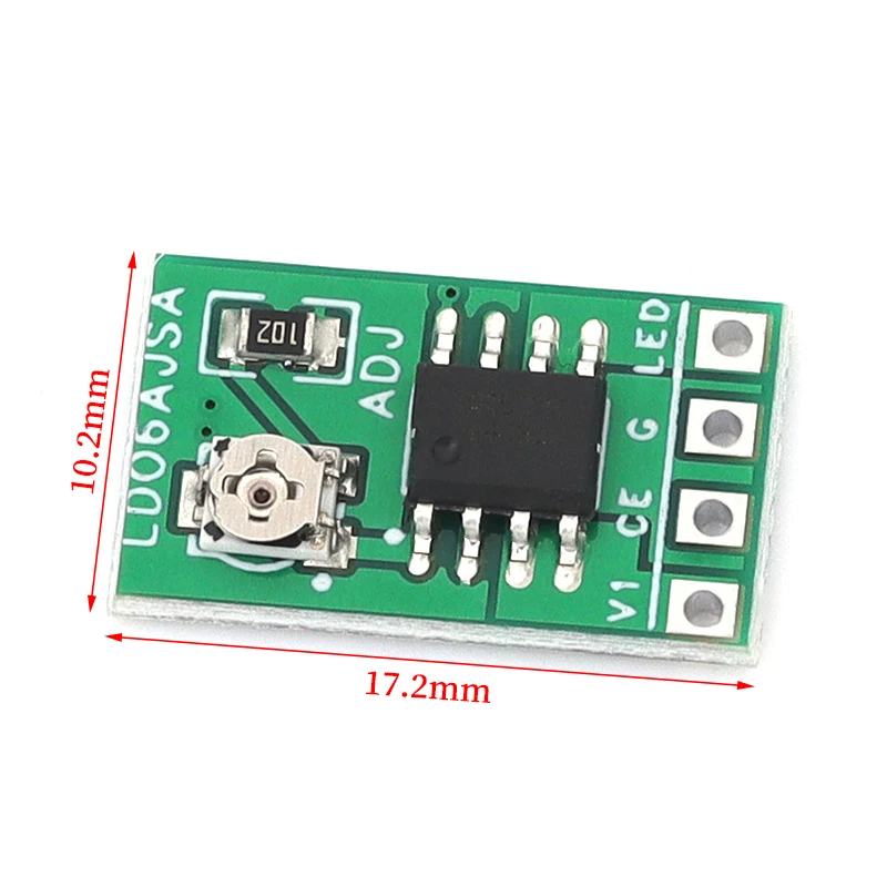 1 - 10 قطعة 30-1500mA قابل للتعديل تيار مستمر LED سائق تيار مستمر 3.3 فولت 3.7 فولت 4.2 فولت 5 فولت PWM لوحة تحكم باك وحدة الطاقة #6