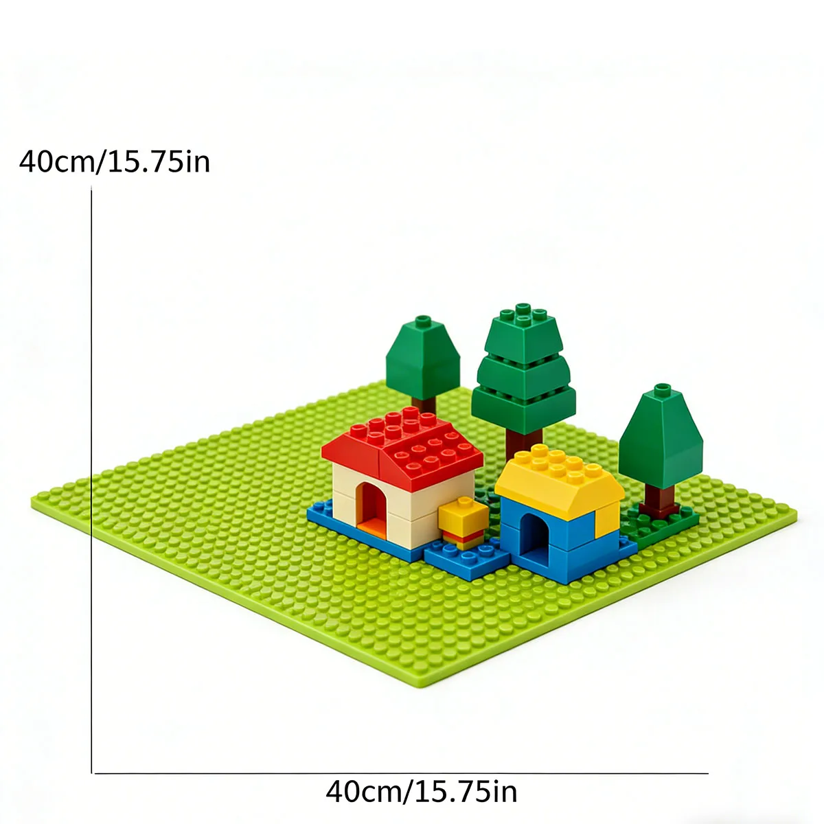 

Игровой коврик для конструктора, совместимый со всеми основными брендами (разноцветный) и основание для игрового стола, DIY, 50x50 отверстий