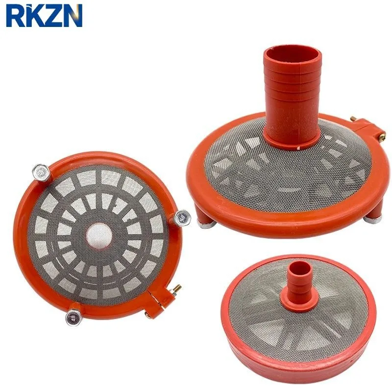 Water Absorption Filter Plunger Pump Pccessories Single Side High Flow Stainless Steel Double Mesh Disc Water Inlet Screen