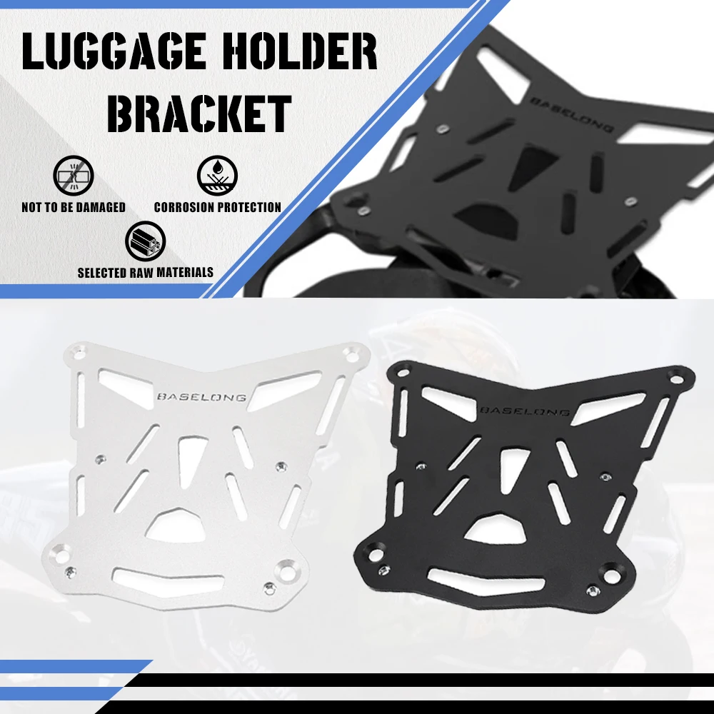 

FOR 790 890 1090 1190 ADVENTURE R ADV 1290 Super Adventure R S T 2019-2024 Rear Luggage Rack Top Case Mount Plate Holder Bracket