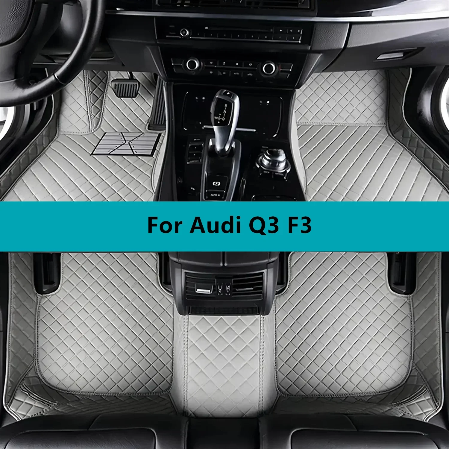 

Custom Car Floor Mats For Audi Q3 F3 2018 2019 2020 2021 2022 All Weather Waterproof Car Floor Mats Full Set