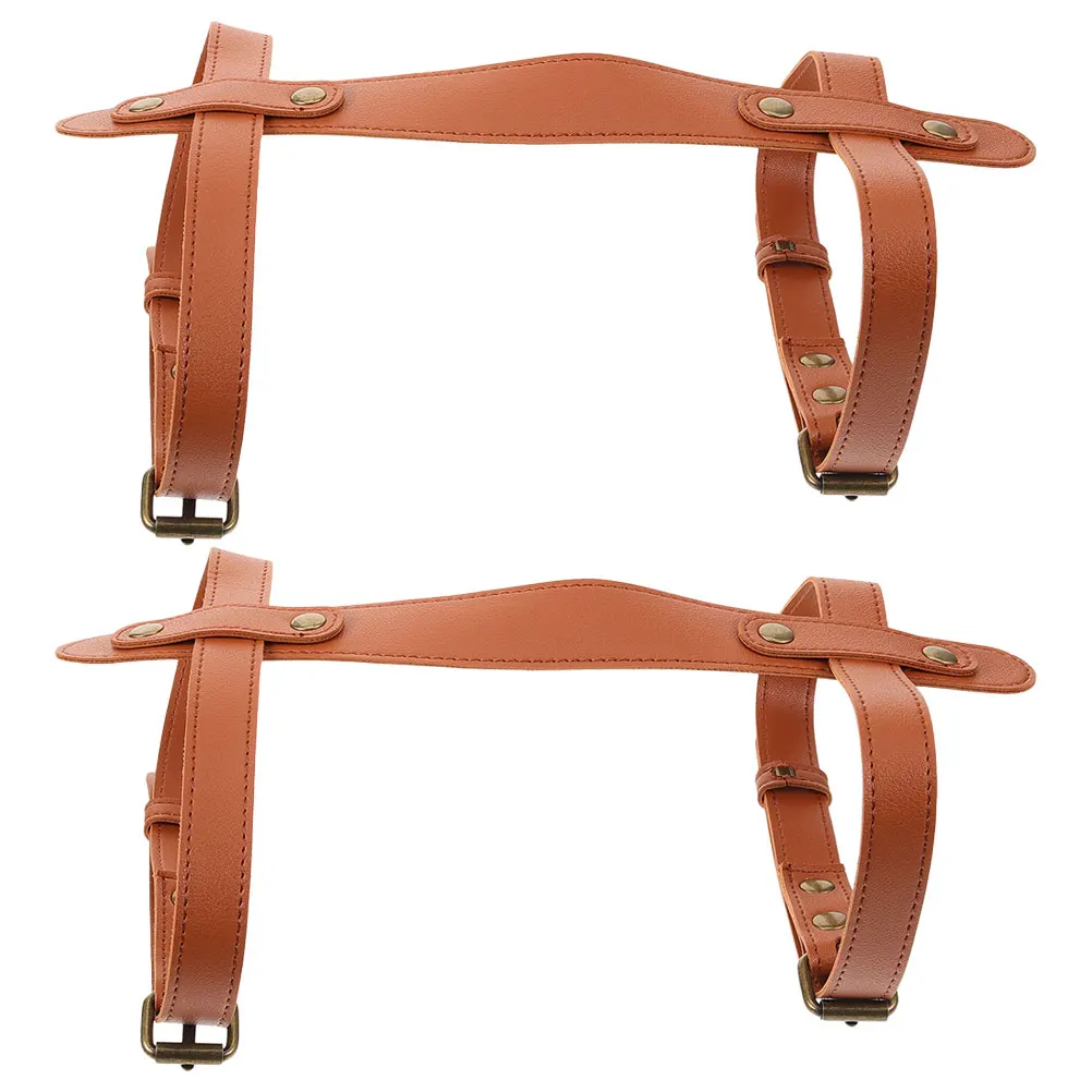 

2pcs Outdoor Carpet Straps Heavy Duty Travel Rug Carrier For Camping Picnic Beach Mat Blanket Uv Resistant