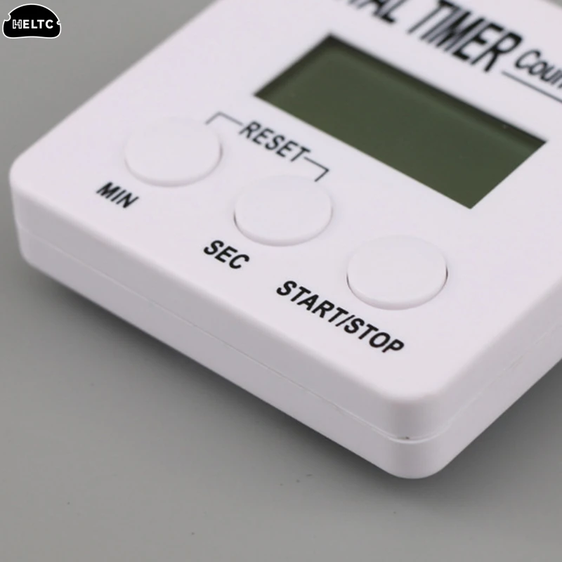 Timer 99 Minutes Adjustable Electronic Countdown Timer Kitchen Reminder Magnetic Strap Stand