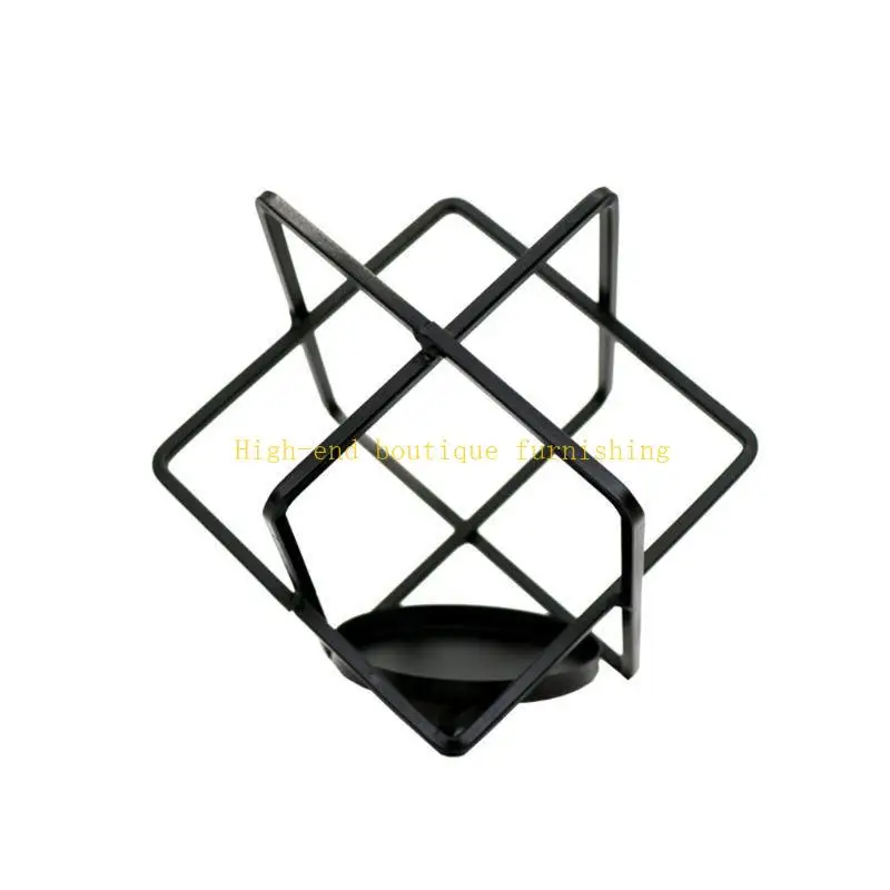 Nordic Geometric Candlestick Holders 5