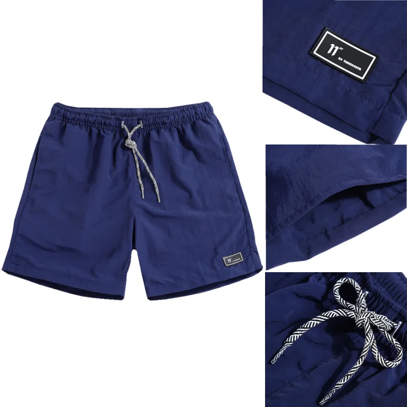 

Мужские шорты на шнурке, быстросохнущие повседневные шорты, пляжная одежда для плавания и серфинга, шорты с принтом, мужская одежда Мужские шорты