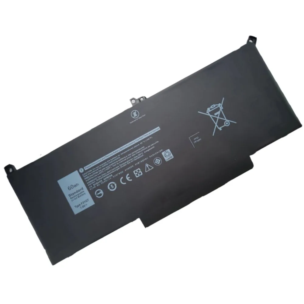 Imagem -03 - Bateria Damaite-dell Latitude 7480 12 13 7000 7280 7290 E7280 E7290 E7380 E7390 7000 7380 7390 7480 2x39g F3ygt