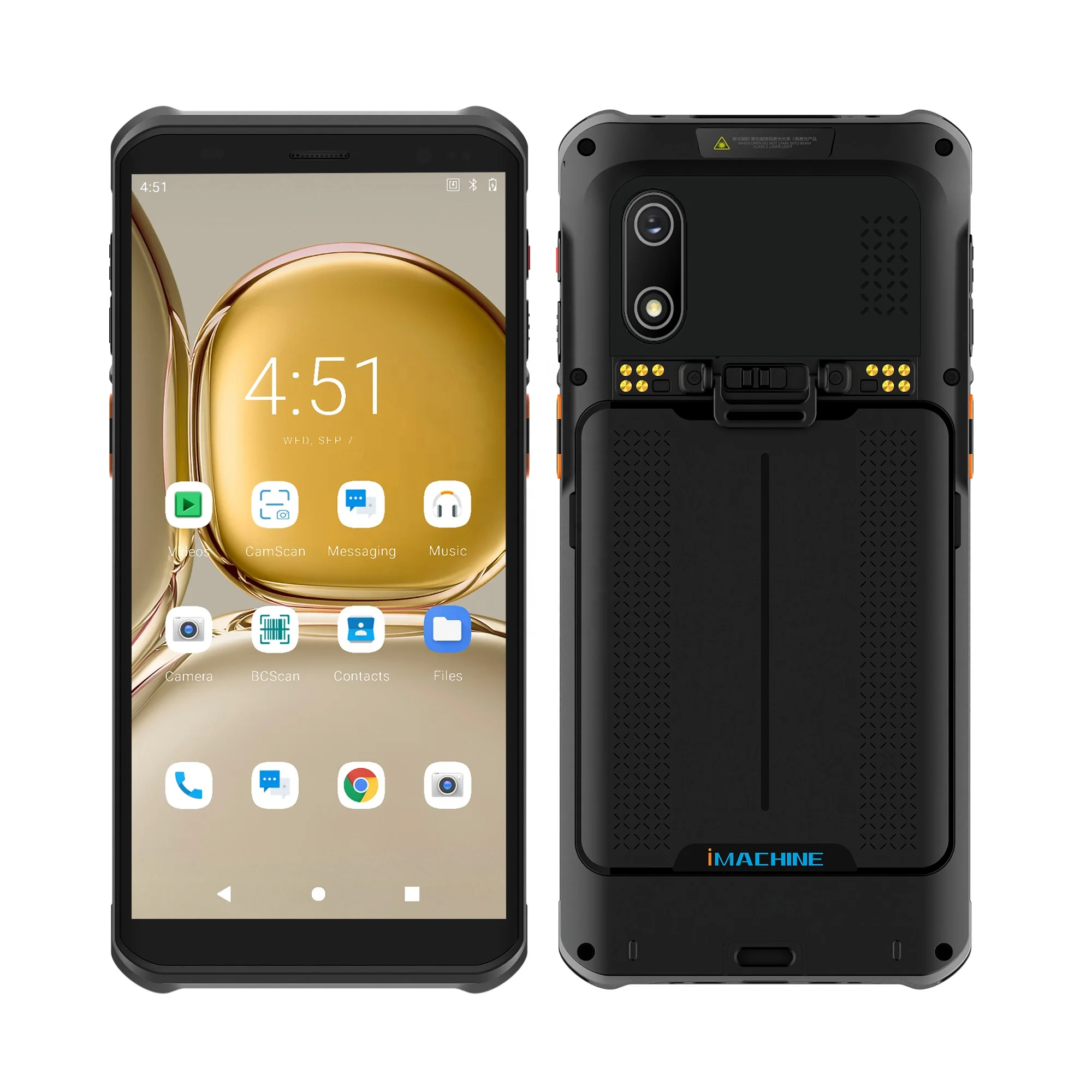 

Waterproof Android Handheld POS PDA with 4G WIFI NFC RFID Reader Barcode Scanner for Logistics or Warehouse Use Industrial Use