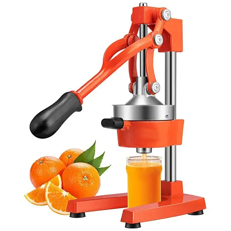 Stainless Steel Manual Juicer Watermelon Pomegranate Grape Lemon Orange Juicer Flat Mouth Juicer Commercial