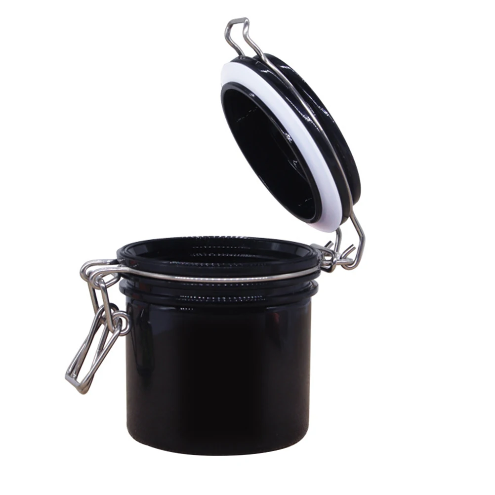 Boîte de rangement de cils à colle, étui d'extension, réservoir scellé, pot de greffage noir