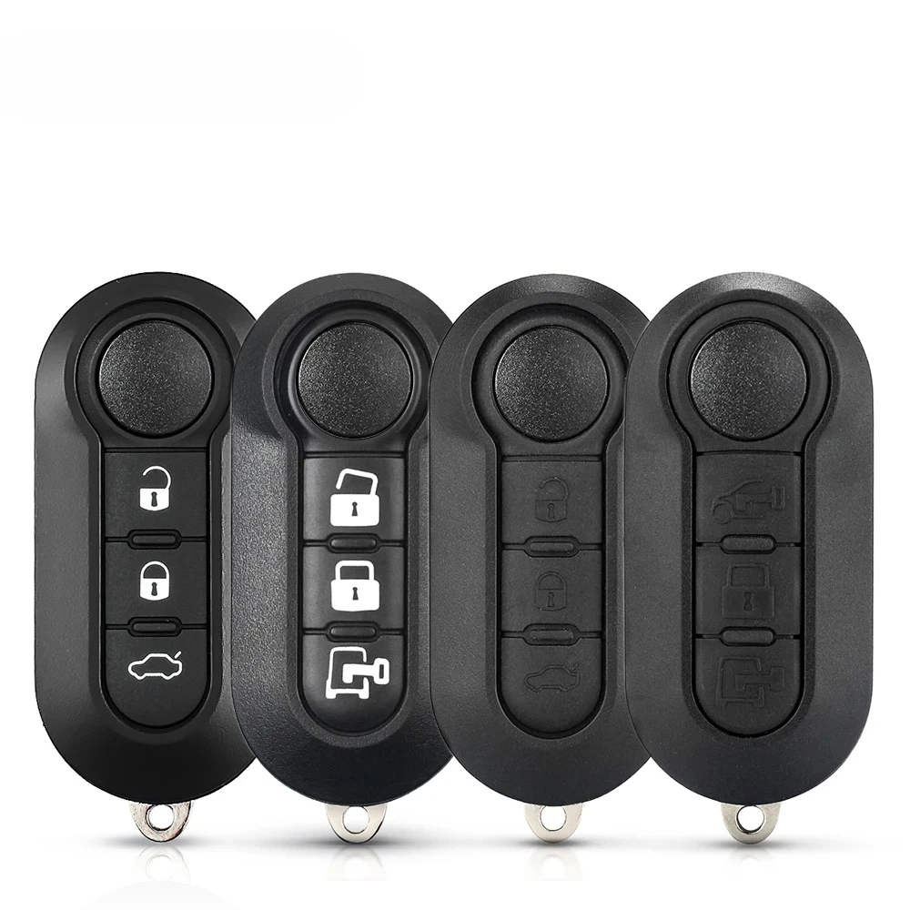 3-Tasten-Modifizierter Fernschlüssel für Fiat 500 Panda Punto Bravo Stilo Ducato Citroen Jumper Peugeot Boxer SIP22 Klappschlüssel