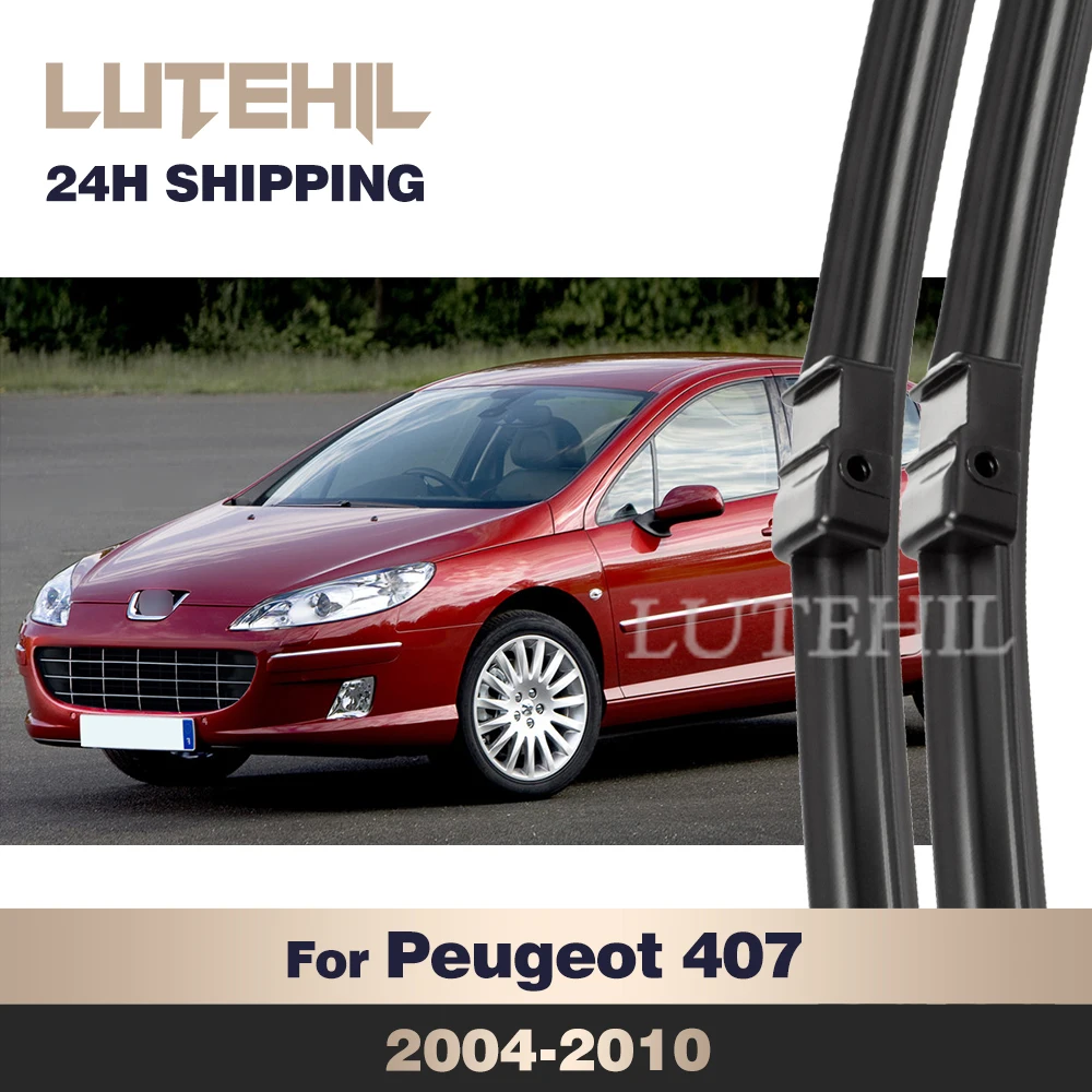 

For Peugeot 407 SW 2004-2010 2005 2006 2007 2008 2009 Wiper Front Wiper Blades Windshield Windscreen Window Brush 28"+28"