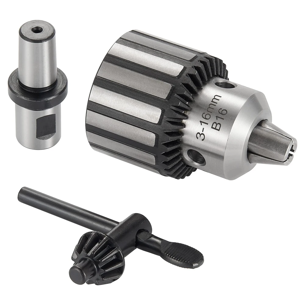 Super Heavy Duty 1/2 Inch (1-13mm) Magnetic Drill Chuck with 3/4 Inch Weldon Shank Adapter