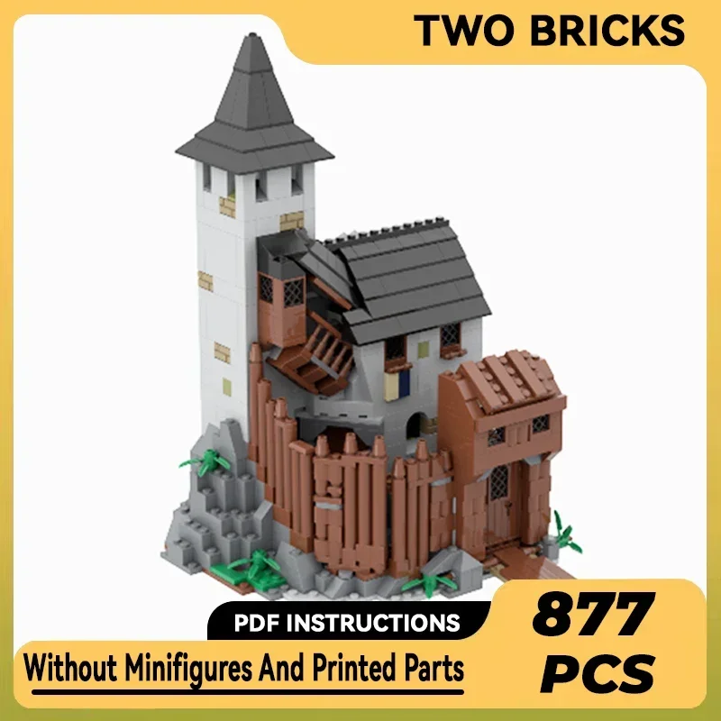 

Fortress Model Moc Building Bricks Beloved Brick-Built Castle Technology Modular Blocks Gifts Christmas Toys DIY Sets Assembly