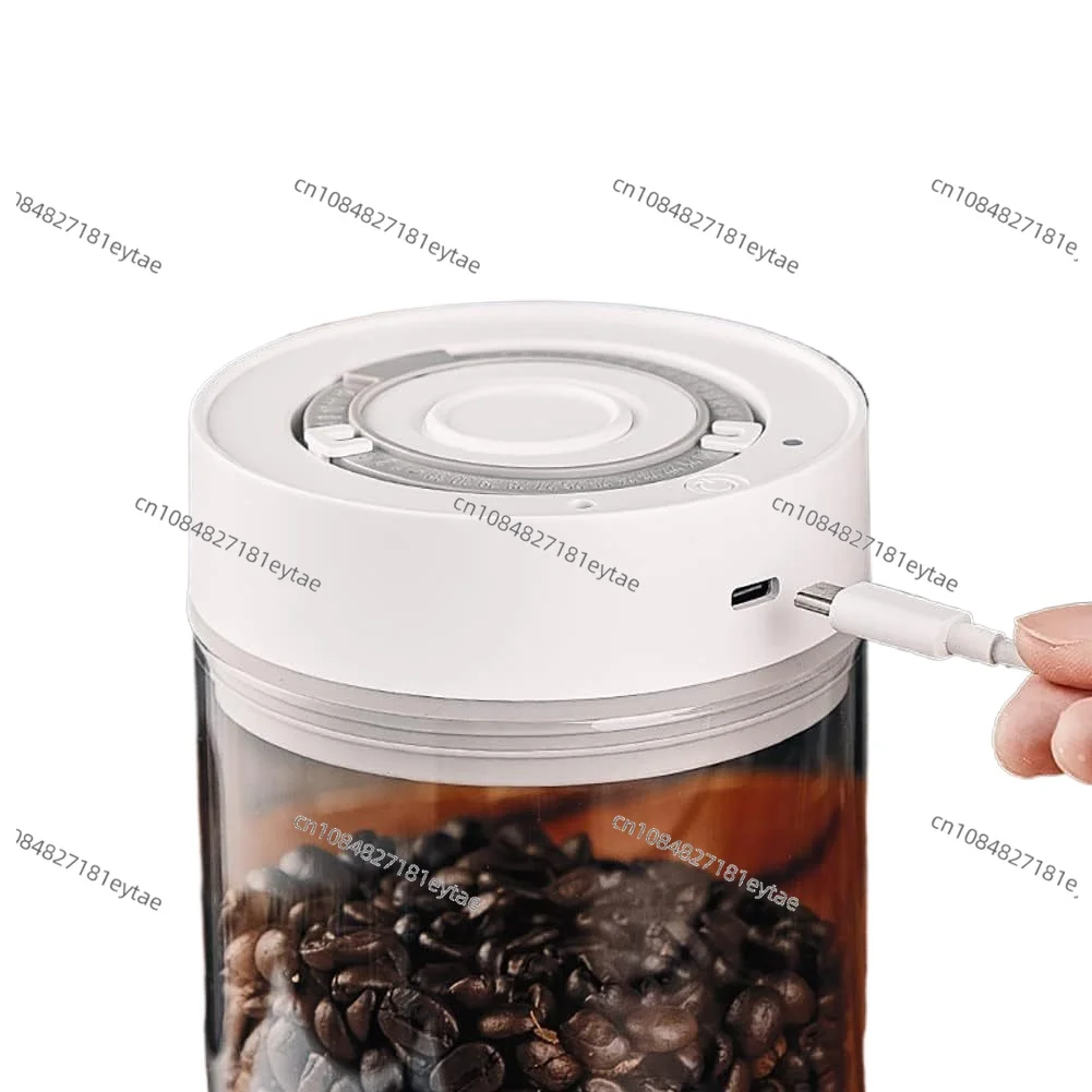 

Electric Vacuum Sealed Tank Coffee Tea Vacuum Coffee Bean Electric Storage Tank