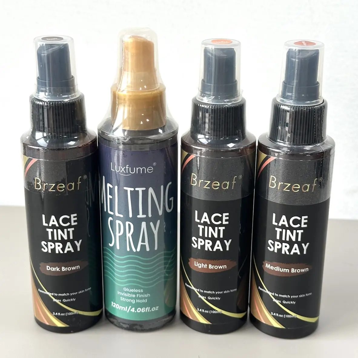 

Lace Tint spray 100ml Melting Spray wig kit melting spray for lace wig invisible melting spray lace wig glue Hair Care product