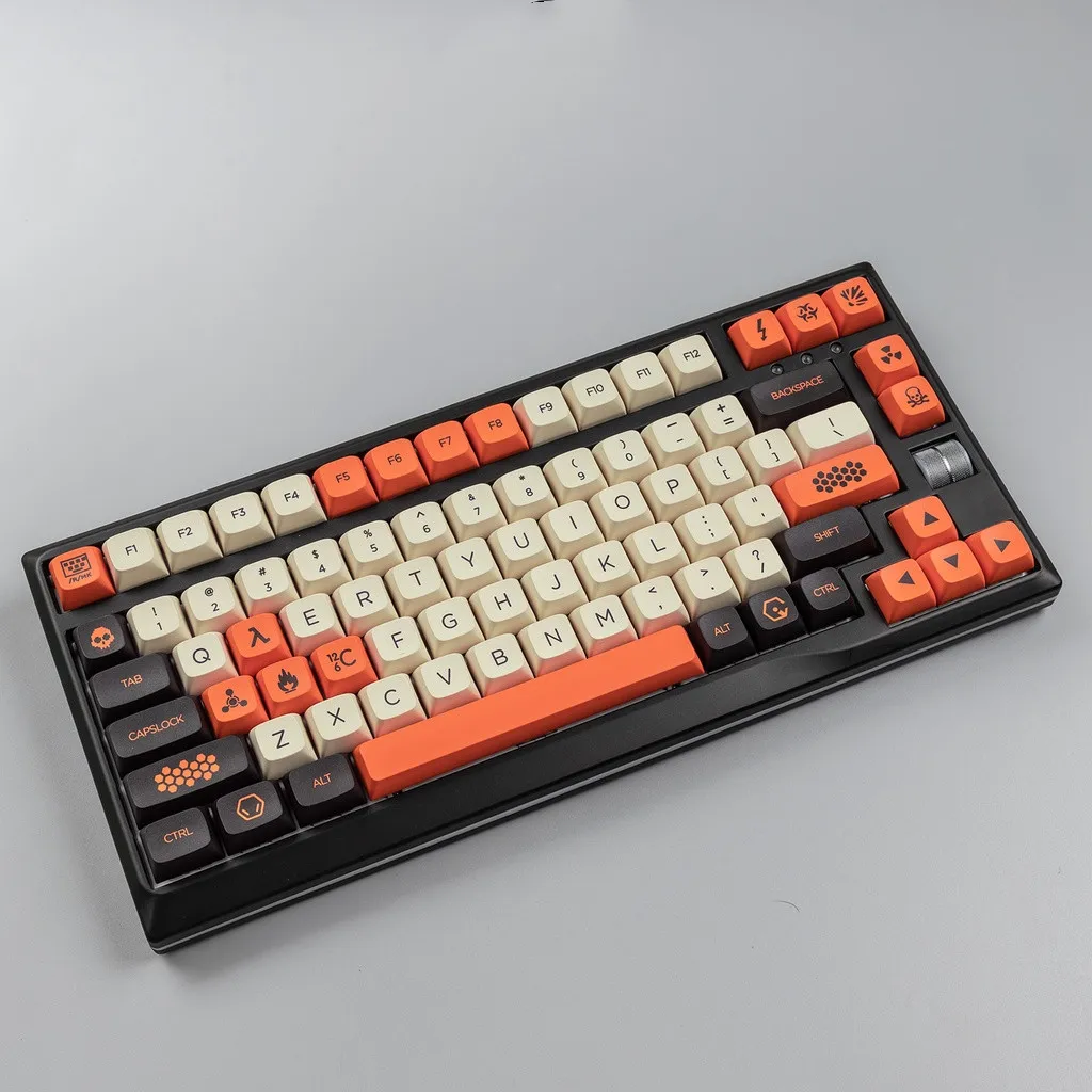 142 Keys/set Keycap Carbon XDA For Ikbc Cherry MX Annie Mechanical Keyboard for 64/84/87/104/108 Key