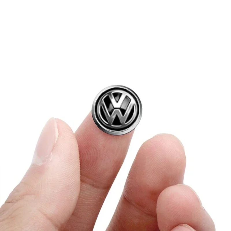 2/5/10Pcs 14mm Car Key Emblem Stickers Auto Control Key Logo For Volkswagen VW Golf 4 5 Tiguan Jetta Transporter Passat T5 Polo