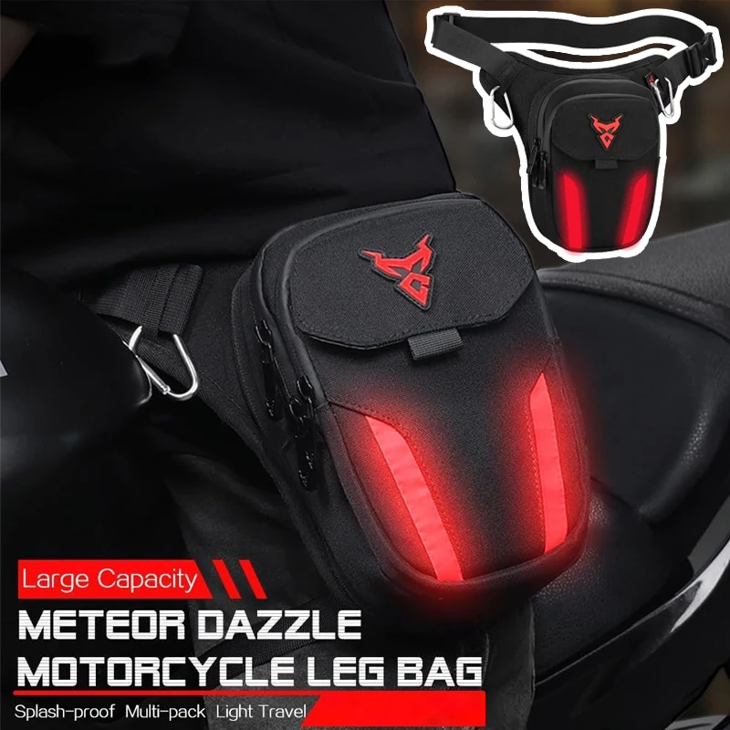 Climbing Men Leg Bag Outdoor Travel Sports Hip Motorcycle Riding Leggings Thigh Bags Portable Waist Cell Phone Leisure Pack
