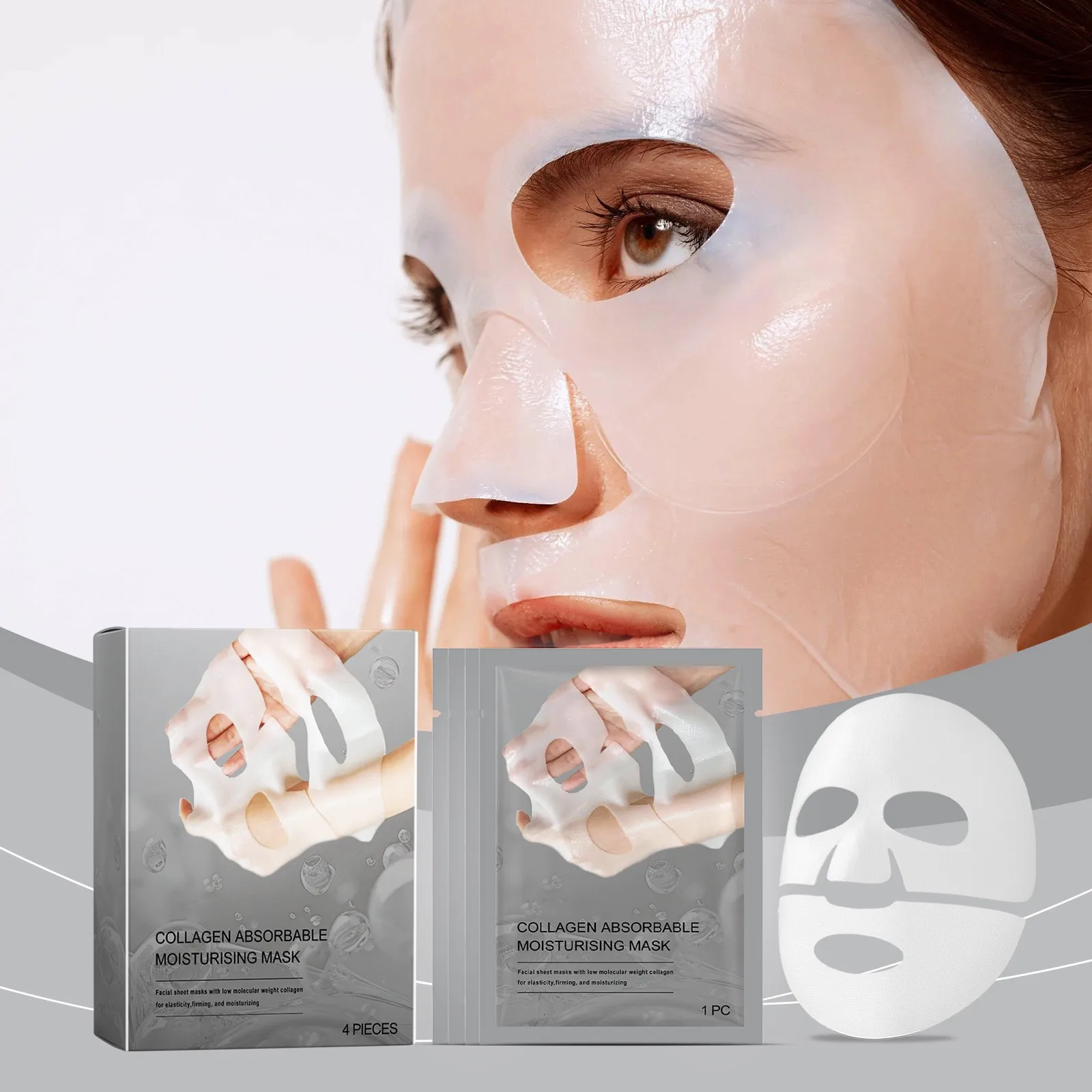 Bio Collagen True Deep Mask, Collagen Mask Overnight, Facial Care Collagen Mask Moisturizing Anti-Aging Mask (5ml)