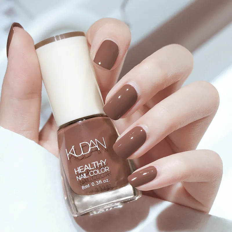 8ML Nagellack, schnell trocknend, langanhaltender Nagellack, mehrere Farben, DIY-Maniküre für zu Hause, Nagelkunst, Kosmetik, FÜR KUDAN – Detail 7