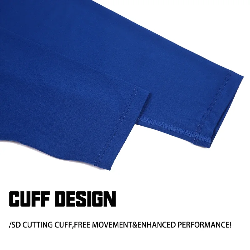 تي شيرت الهالوين بأكمام طويلة، مصنوع من نسيج ناعم سريع الجفاف، مريح ومرن للرياضة