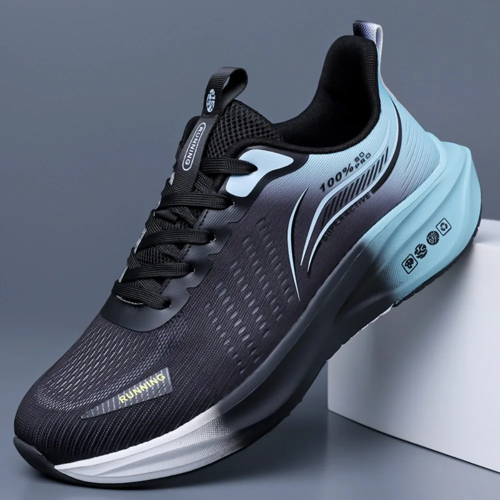 2026 Men's lightweight casual sports shoes Four seasons new breathable soft-soled racing running shoes Students' sneakers