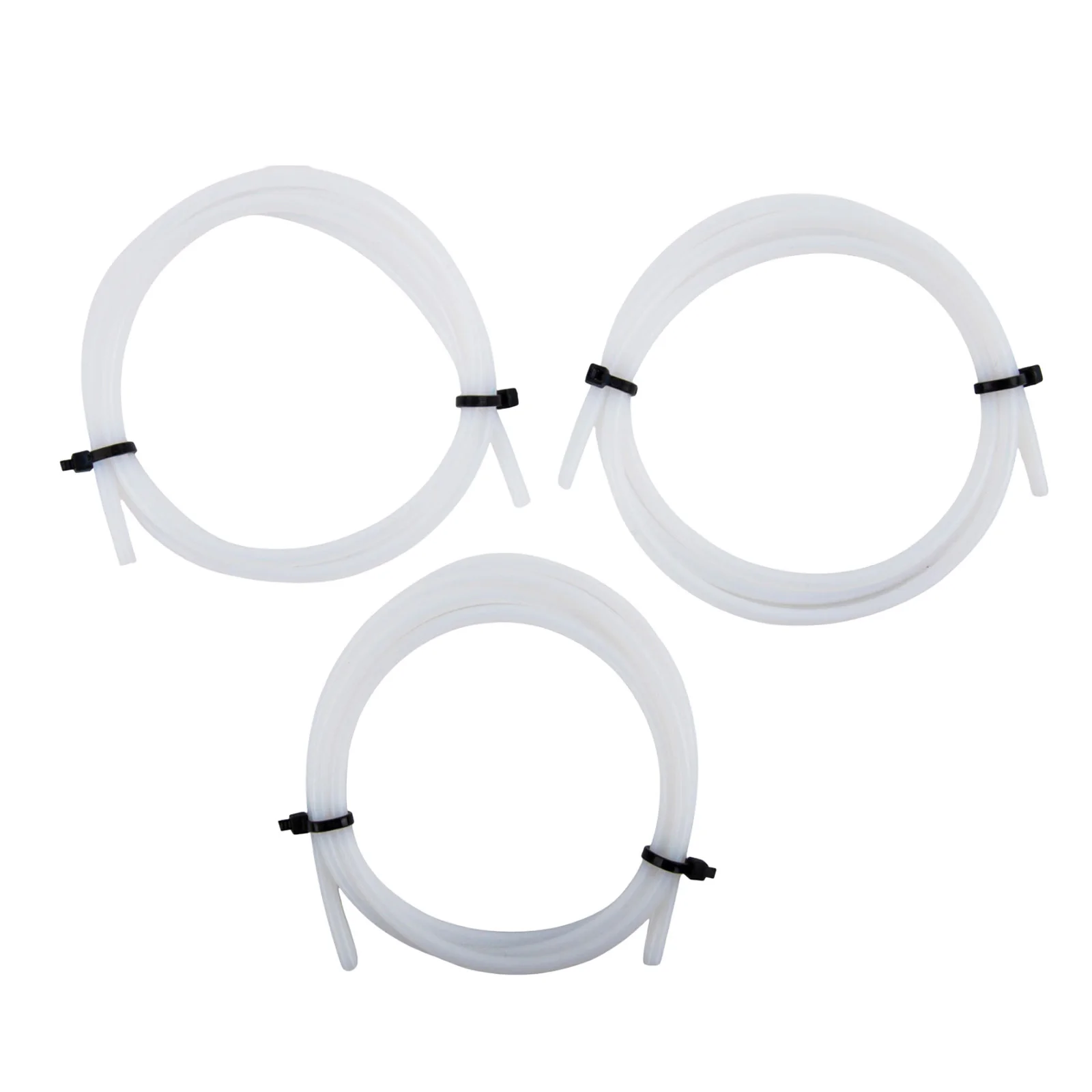 PTFE Hose Set of 6 For 1M Length Designed for Efficient Filament Flow in For 3D Printing Applications with Flexible Features
