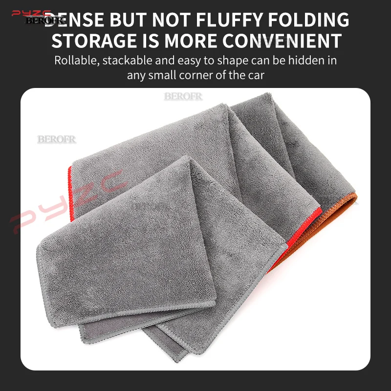 Suede Fleece Car Towel Microfiber Auto Cleaning Wash Cloth  For Nissan Qashqai J10 J11 J12 2013 2015 2016 2017 2018 2019 20