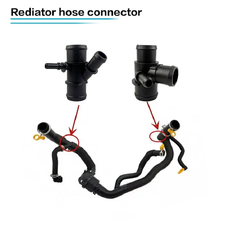 Thermostat Housing Water Pipe Connector LR025969  For Land Rover Range Rover Sport 3.0T V6 2010-2013 Discovery 4 2010-2016