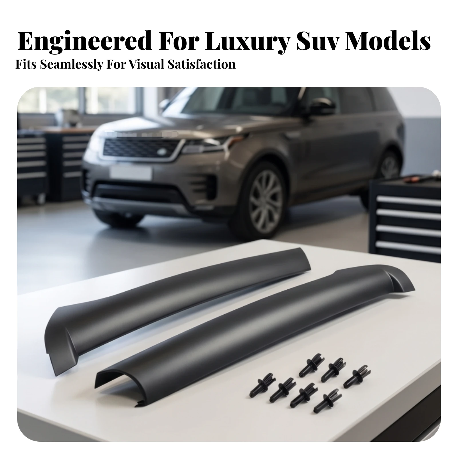 A-Pillar Trim Cover Black A-Pillar Trim Panel Car Part Matte Finish Direct Replacement