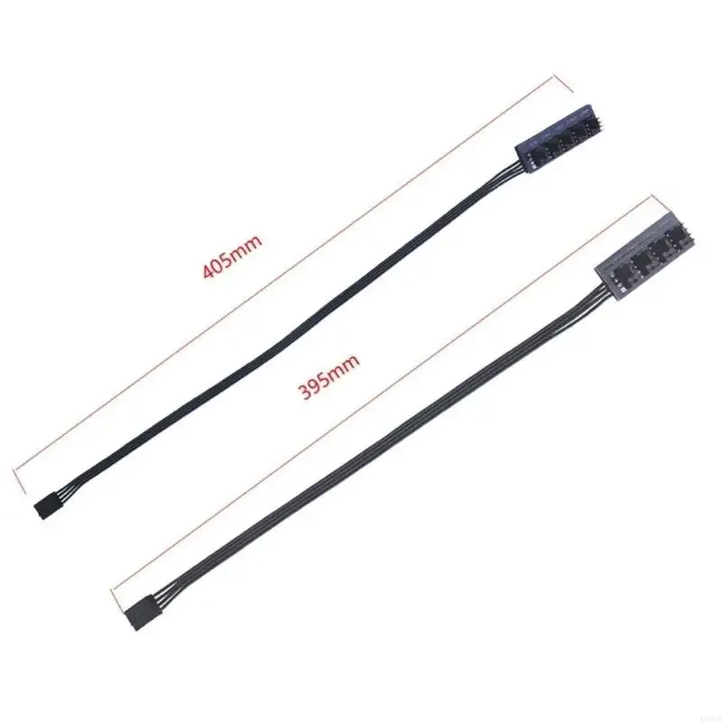 PWMファンハブPC CPU冷却4ピンパワーケーブルスプリッターアダプターデスクトップコンピュータークーラー用のスリーブケースファン交換H05A